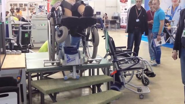 Ступенькоход в действии S-Max смотреть онлайн