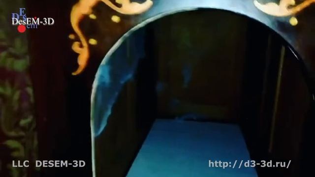 d3-3d.ru Привидение в шкафу. Оборудование для квестов и развлекательных центров