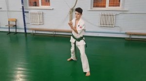 Связки на 9 кю (оранжевый пояс с синей полоской)