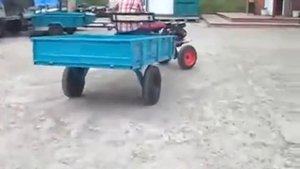 мотоблок ока с тележкой ТМ 500
