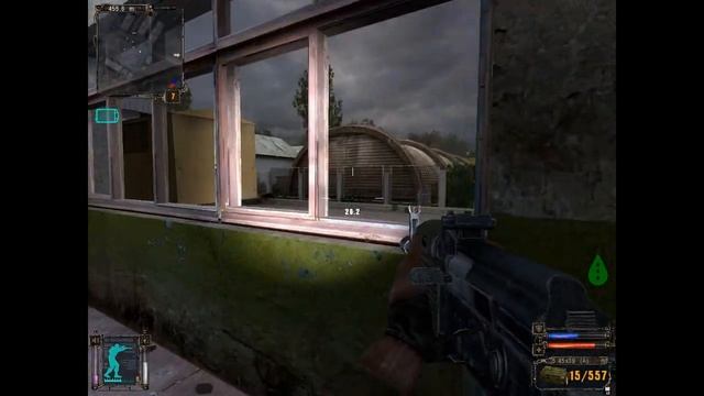 Прохождение S.T.A.L.K.E.R Тень Чернобыля Часть №4 Тайник Стрелка и Троль лестница смотреть онлайн