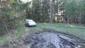 Диагональное вывешивание Нивы и Honda HR-V в болоте #АвтоФормула 4х4