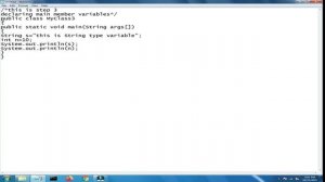 Main member variable Urdu/Hindi || Java programming part 4