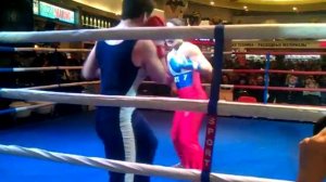 Французский бокс Сават Россия Европа Женский бой 27102011