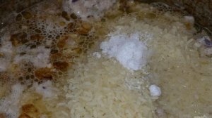 Рисовая каша со свининой