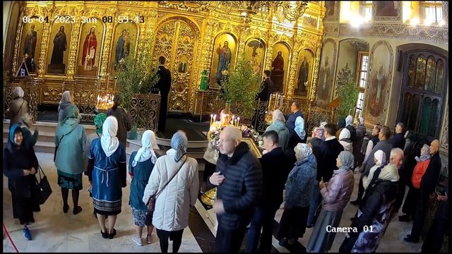 4.06.2023. Часы Литургия .День Святой Троицы. Пятидесятница. смотреть онлайн