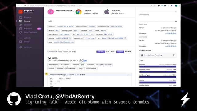 Avoid Git-blame with suspect commits - GitHub Satellite 2020 смотреть онлайн