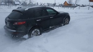 #fx35 #infiniti infiniti Fx35 тест драйв в снегу