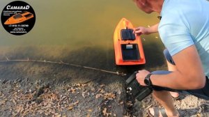 Кораблик для завоза прикормки CamaraD SpeeD Mono c GPS навигацией и автопилотом