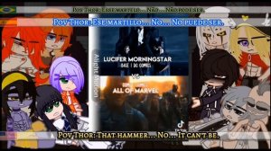 Gods | Record of Ragnarok | react to Lucifer Morningstar || TikTok || Parte 1 [??????]