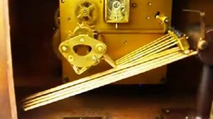 Каминные часы с четвертным боем 55 см