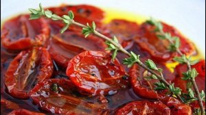 Вкуснейшие вяленые помидоры.