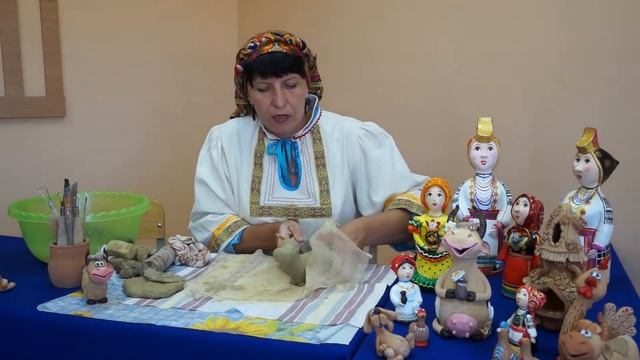 Мастер-класс "Изготовление глиняной игрушки" смотреть онлайн