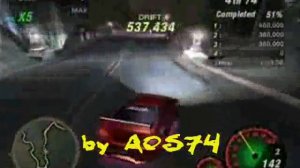 Need For Speed Underground 2 World Drift Record by A0S74