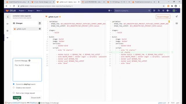 Лекция: Автоматизация разработки CI/CD и gitlab-ci