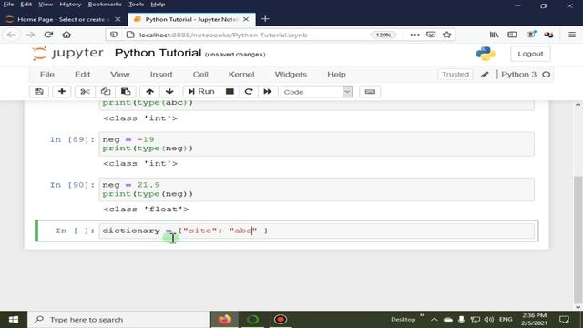 Checking The Type Of Data | Python 4 You | Lecture 44