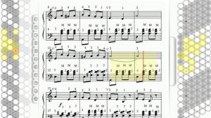 Баян Тренер - Голубой вагон (Темп 50)