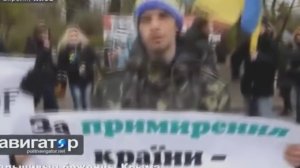  Фальшивые беженцы с КРЫМА на митинге против Путина 