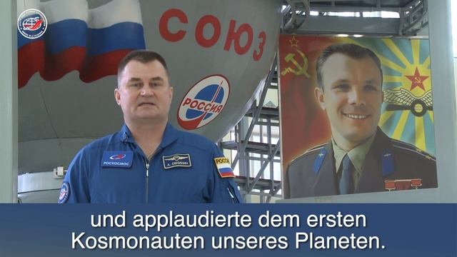 Kosmonaut Grußwort