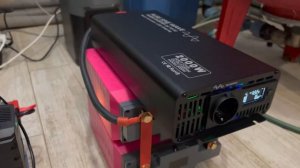 Зарядная Станция для Котла. 1000 ватт-часов. Инвертор Чистый Синус и Литий Ионный Аккумулятор