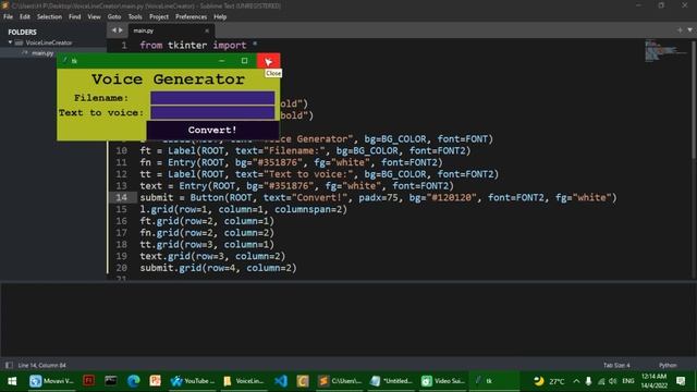Python Tutorials For Beginners | Text To Voice Generator In Python