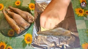 Очень вкусная и нежная навага, запечённая в духовке с морковью / Baked Navaga with carrots.