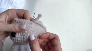 Мастер-класс // Плюшевый мишка крючком // 25 см // Часть 2