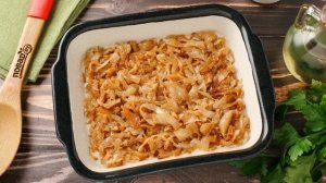 Заливной капустный пирог на кефире