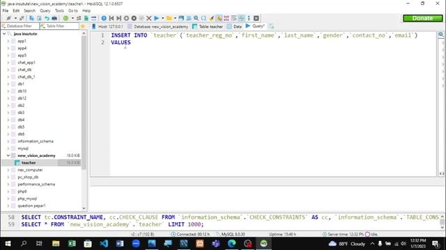 Task 05/ Database Management System1 / java Institute смотреть онлайн