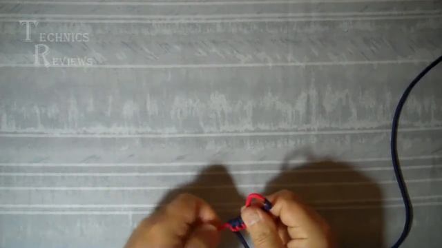 Плетение Змеиный узел из паракорда Weave snake knot of parachute cord