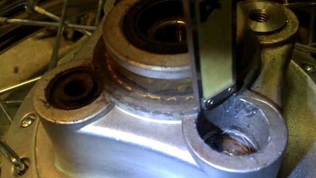 Irbis ttr250R Замена демпферов ведомой звезды
