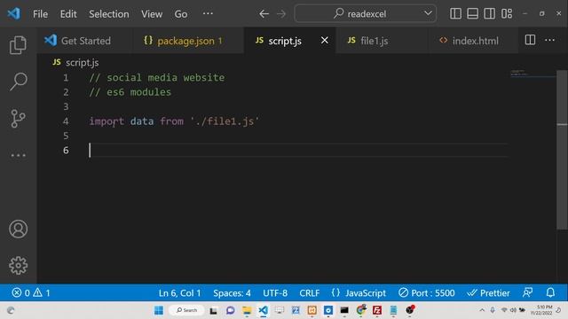 Javascript ES6 Modules Tutorial to Split Code in Multiple Files Using Import & Export Statements смотреть онлайн