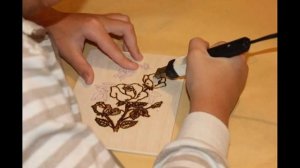 Пирография-выжигание по дереву "Рисуем огнём"