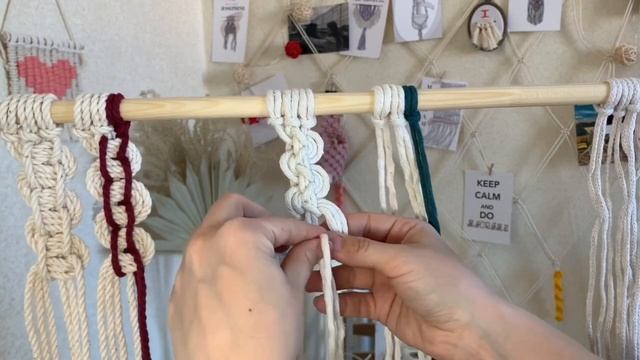 Потрясающие Макраме Узоры для панно смотреть онлайн