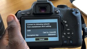 Enable WiFi Transfer to Computer on Canon EOS Rebel T6i / EOS 750D