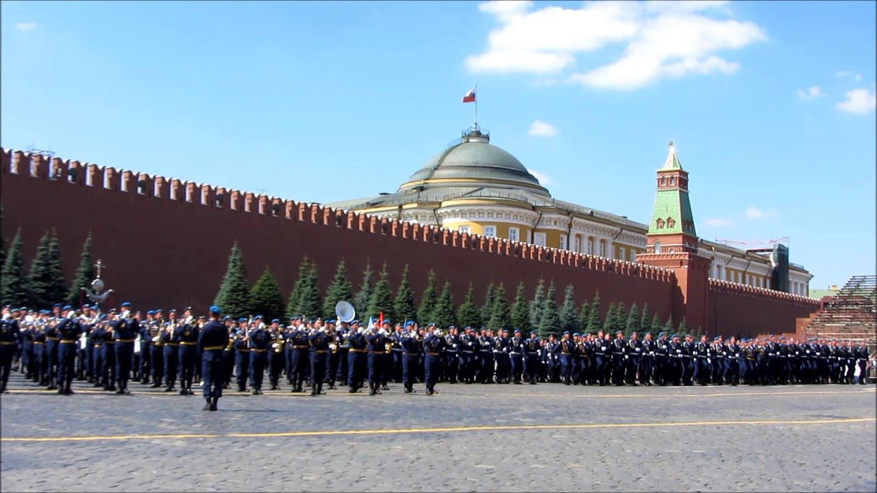 "Мы Русские... с нами Бог!" День ВДВ 2.08.2018. Москва. Красная Площадь.