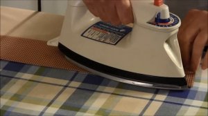 How to sew a kitchen curtains