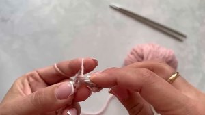 Итальянский набор петель для резинки 2 на 2! Фабричный край изделия по кругу и поворотными рядами.