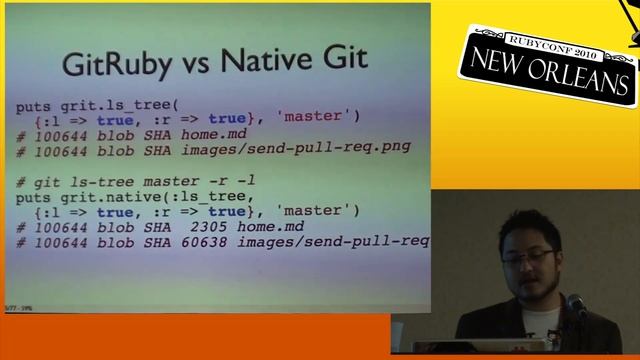 RubyConf 2010 - Git: the stupid NOSQL database by: Rick Olson смотреть онлайн