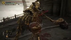 Elden Ring -  Драконий всадник  Фарум-Азула