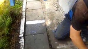 Оригинальное удаление масляного пятна с плитки