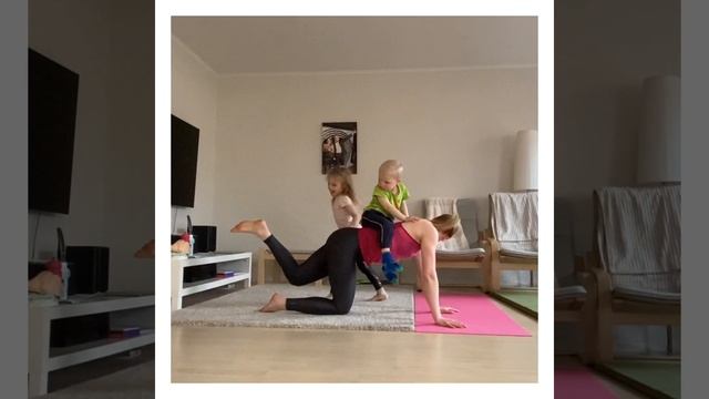 Ilze Fitness with kids workout no.4 смотреть онлайн
