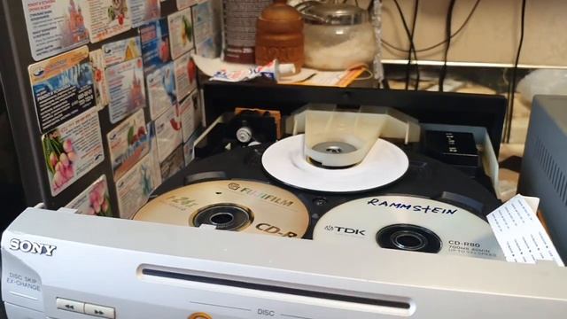 Ремонт СD и кассетной деки Соньки.№696 смотреть онлайн