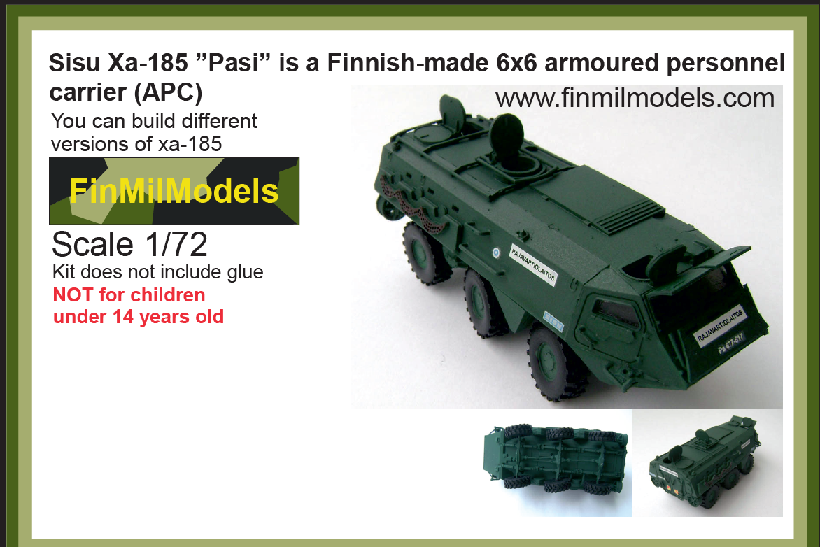 FinMilMidels XA-185 Sisu Pasi scale model