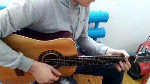 Гитара шестиструнная АРТ. 353 р. Тест звука после ремонта 3.