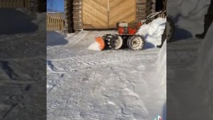 Самодельный трактор-вездеход на гусеницах