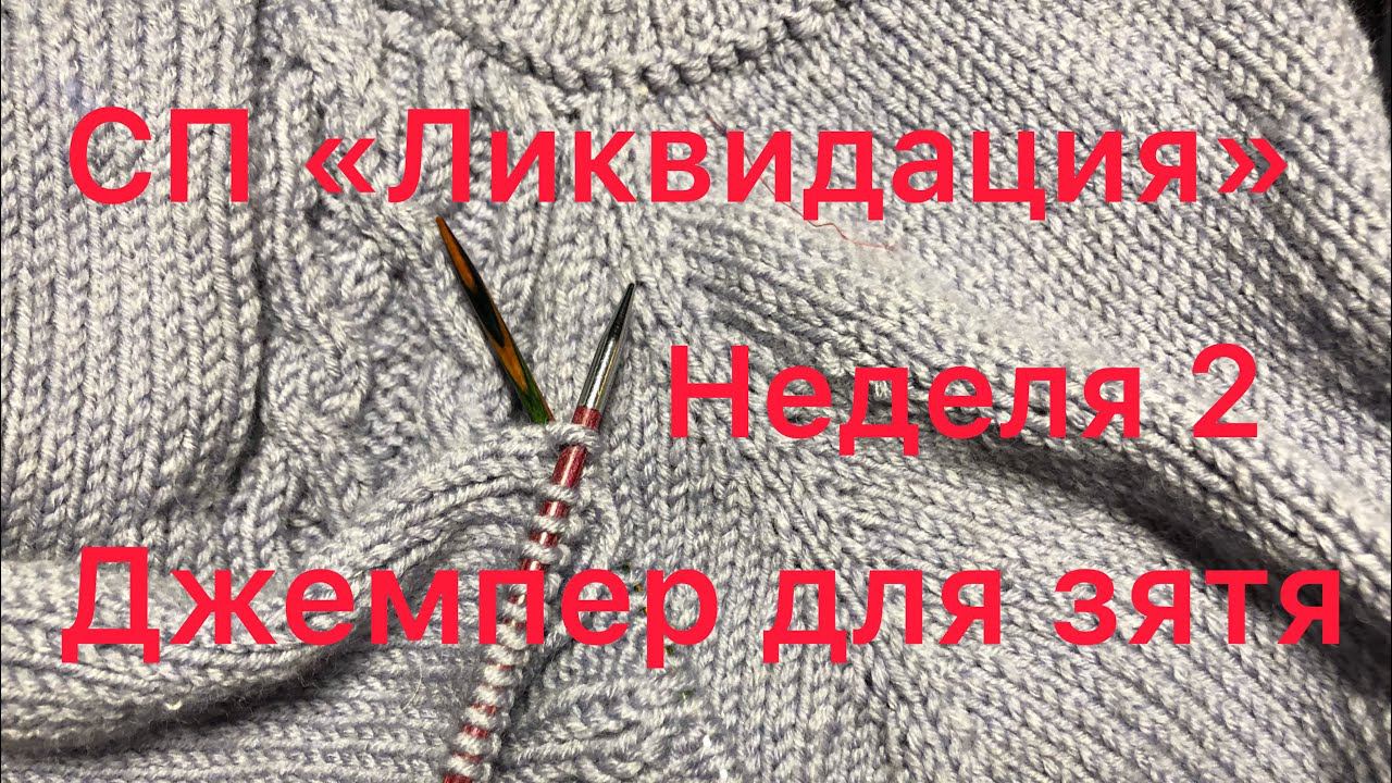СП «Ликвидация» Неделя 2: Джемпер для зятя