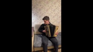 Оренбургский пуховый платок на баяне