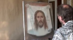 FREE! Full video "icon of Jesus" painter Igor Sakharov