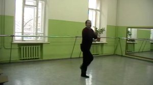 Народно-сценический танец. Венгерский танец.  Мужская хлопушка. 2 курс 3  семестр